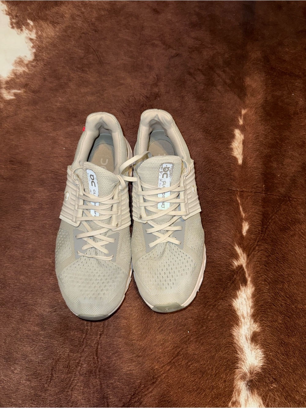 On Running Men’s Neutral Beige/Taupe Lightweight Sneakers